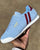 Patrick Dijon Trainers Sky Blue/Burgundy