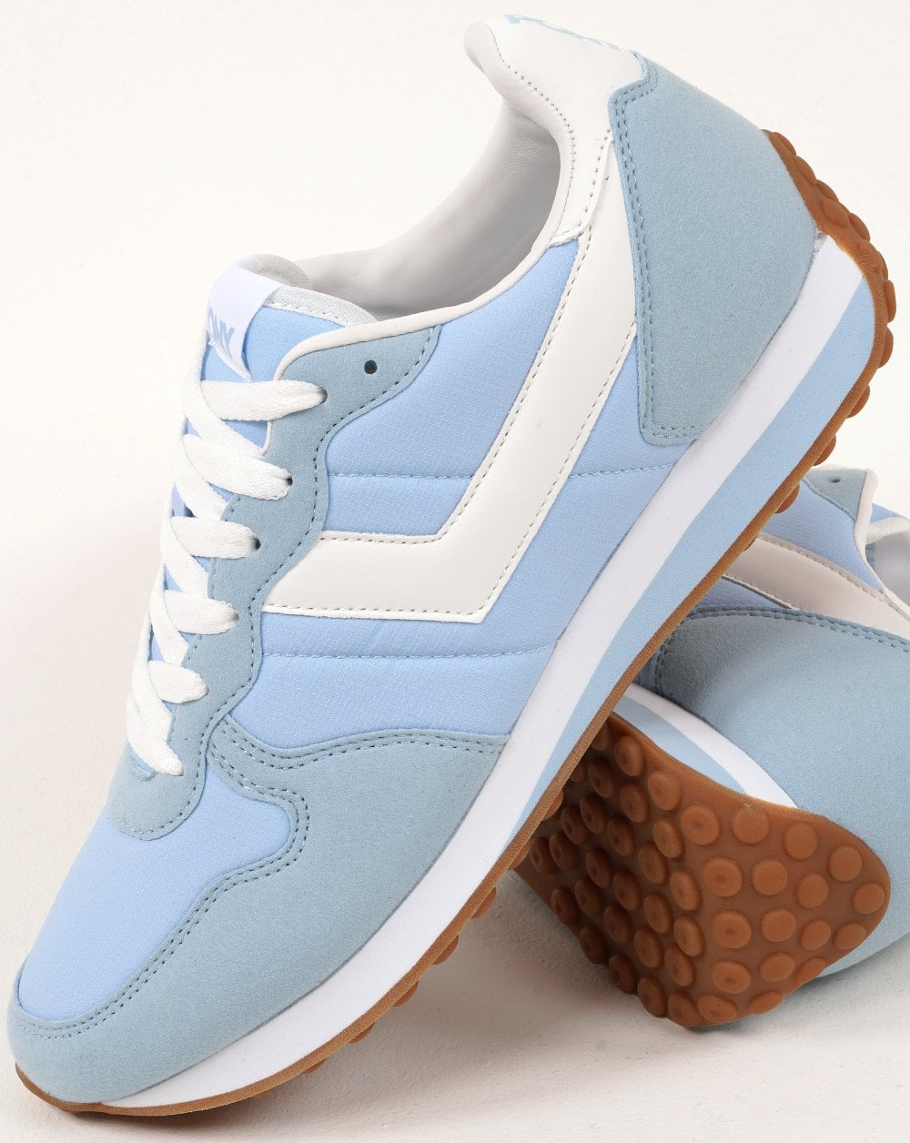 Pony Express Sneakers Himmelblau/Weiß