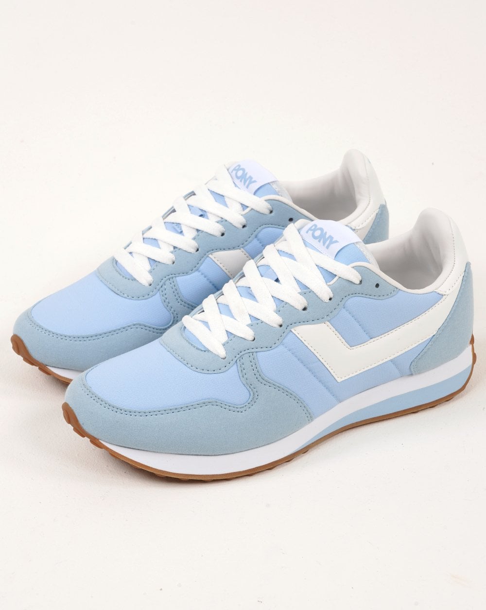 Pony Express Sneakers Himmelblau/Weiß