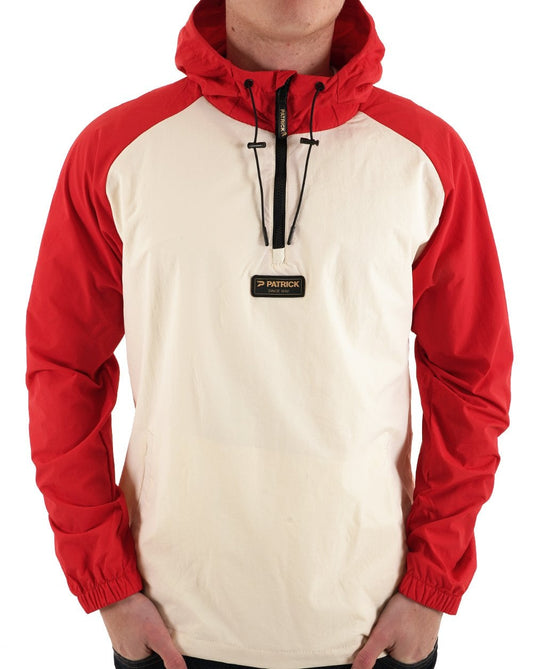 Patrick Überziehjacke Patrick Ecru / Rot