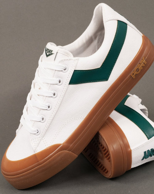 Pony Pony Slam Dunk Low Sneakers Weiß / Grün / Gummi