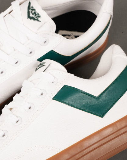 Pony Slam Dunk Low Sneakers Weiß / Grün / Gummi