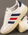 Adidas Barreda Trainers Off White/Navy/Red