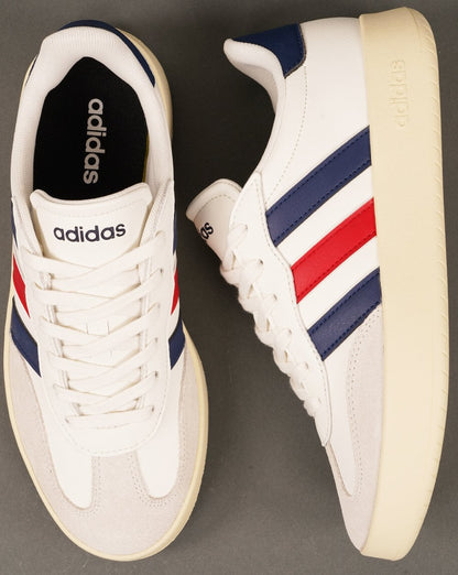 Adidas Barreda Sneakers Off-White/Marineblau/Rot
