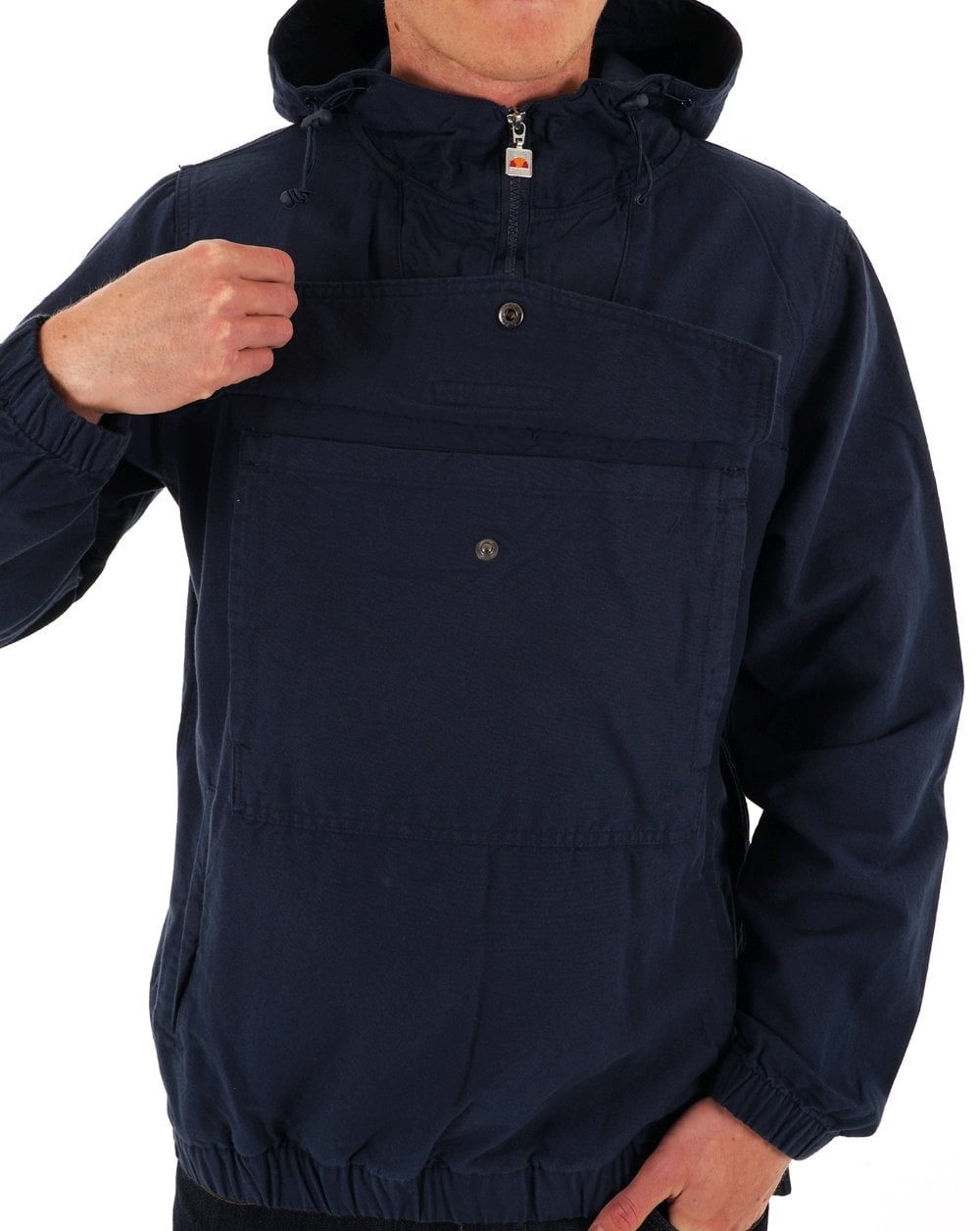 Ellesse Canvas OH Jacke Marineblau