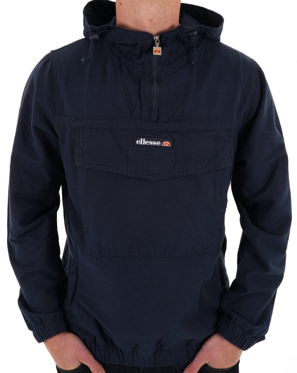 Ellesse Canvas OH Jacke Marineblau