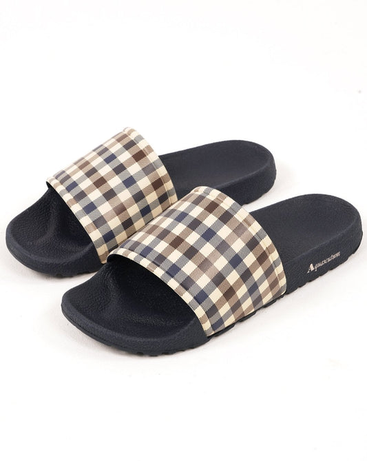 Aquascutum Aquascutum Slider Marineblau kariert