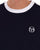 Sergio Tacchini Retro Ace T Shirt Navy Blue/White