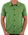 Gabicci Vintage Full Button Knit Polo Fresh Green