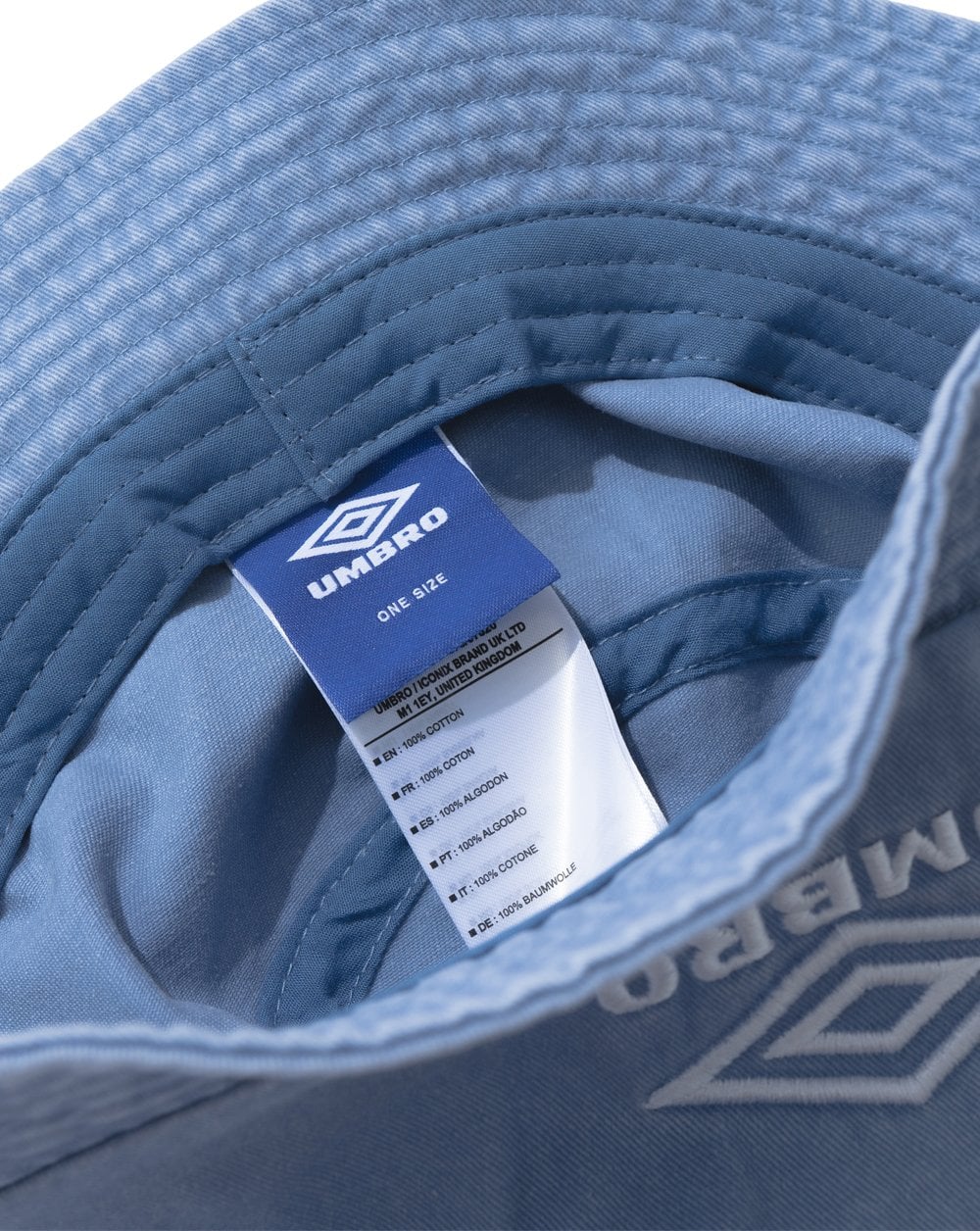 Umbro Iconic Bucket Hat Infinity Blau