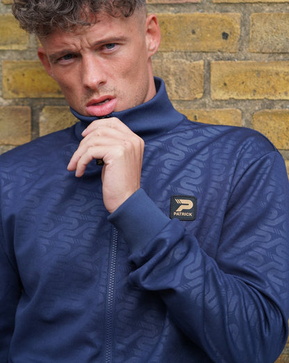 Patrick Patterson Trainingsjacke, Marineblau