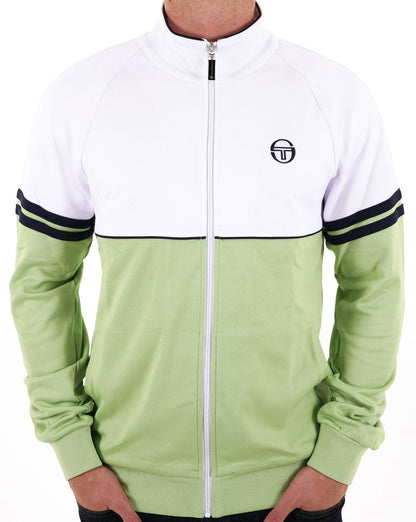 Sergio Tacchini Orion Trainingsjacke Weiß/Pastellgrün