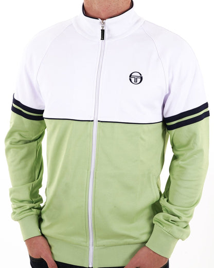 Sergio Tacchini Orion Trainingsjacke Weiß/Pastellgrün