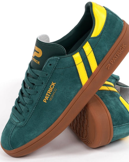 Patrick Monaco Turnschuhe Grün Gelb