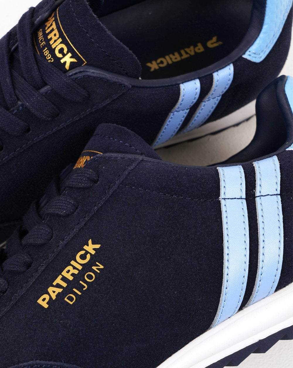 Patrick Dijon Sneakers Marineblau/Himmelblau/Weiß