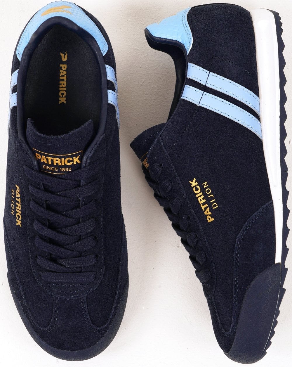 Patrick Dijon Sneakers Marineblau/Himmelblau/Weiß