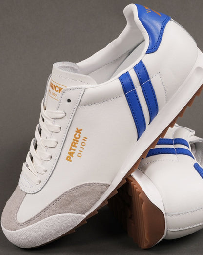 Patrick Dijon Sneakers Weiß/Königsblau