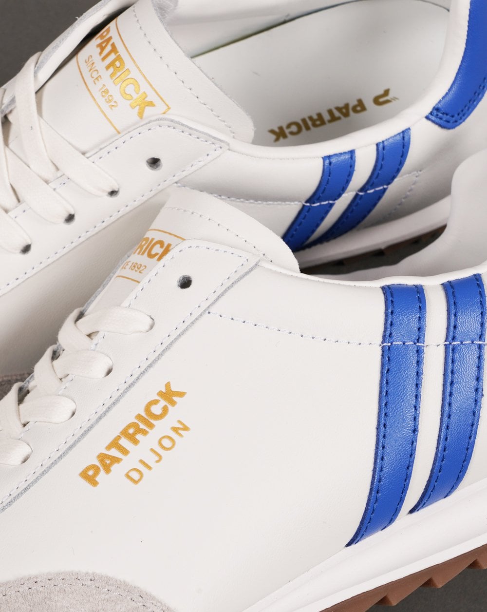 Patrick Dijon Sneakers Weiß/Königsblau