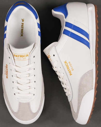 Patrick Dijon Sneakers Weiß/Königsblau