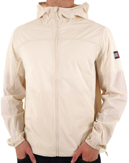 Tommy Jeans – Outdoor-Shelljacke in Sanddüne
