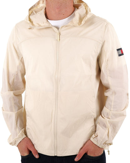 Tommy Jeans – Outdoor-Shelljacke in Sanddüne