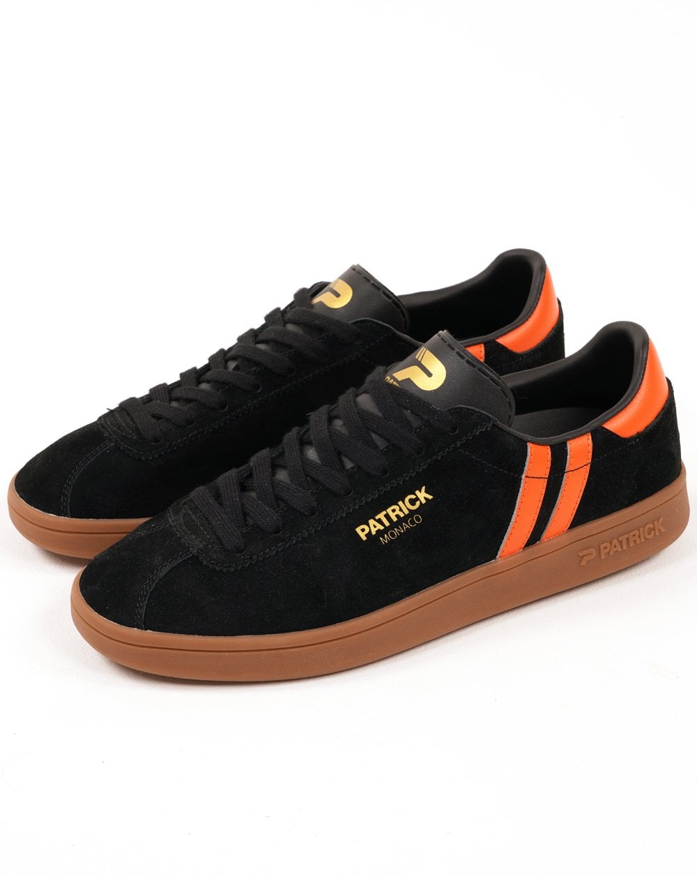 Patrick Monaco Sneaker Schwarz Orange