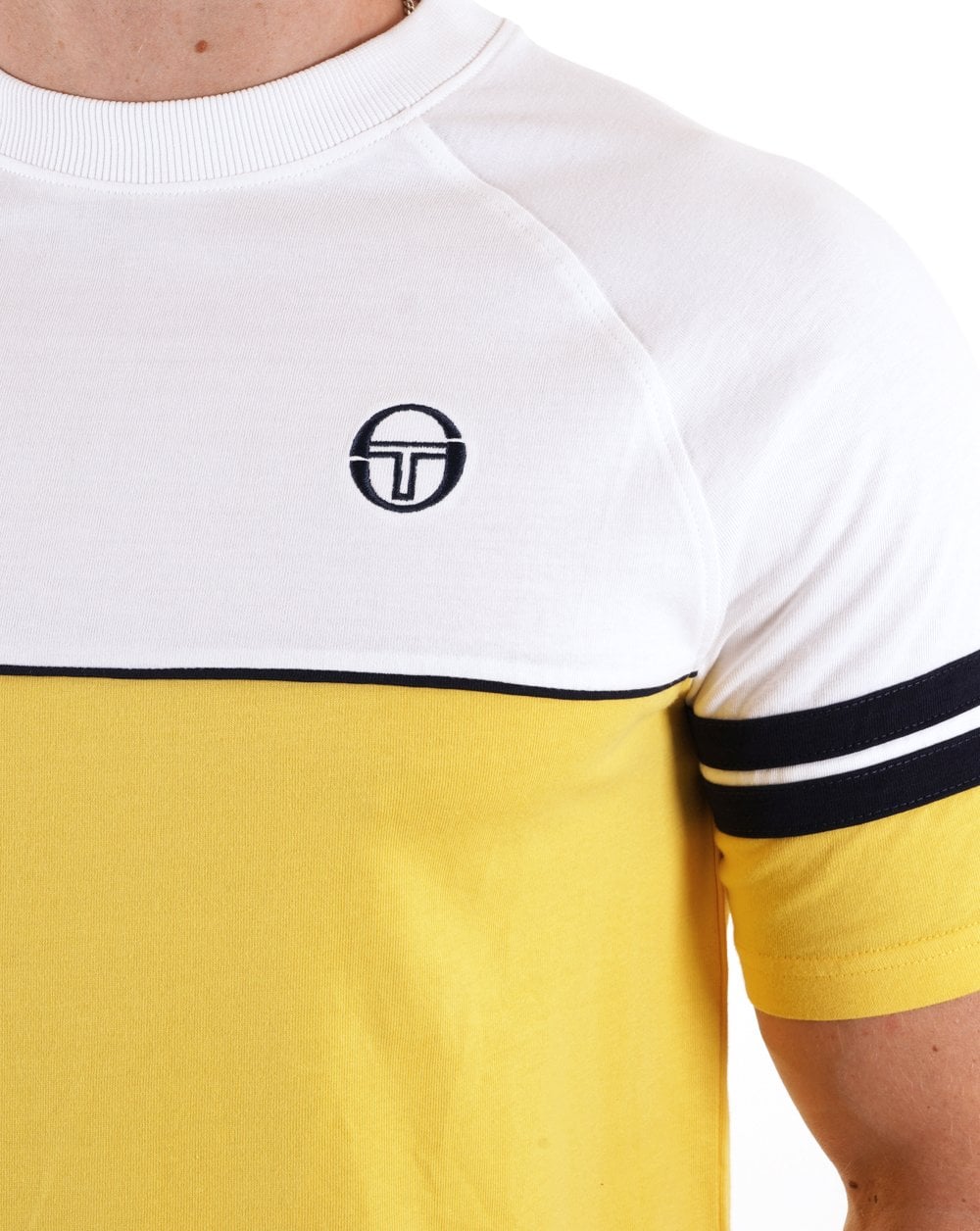 Sergio Tacchini Orion T-Shirt Gelb/Weiß