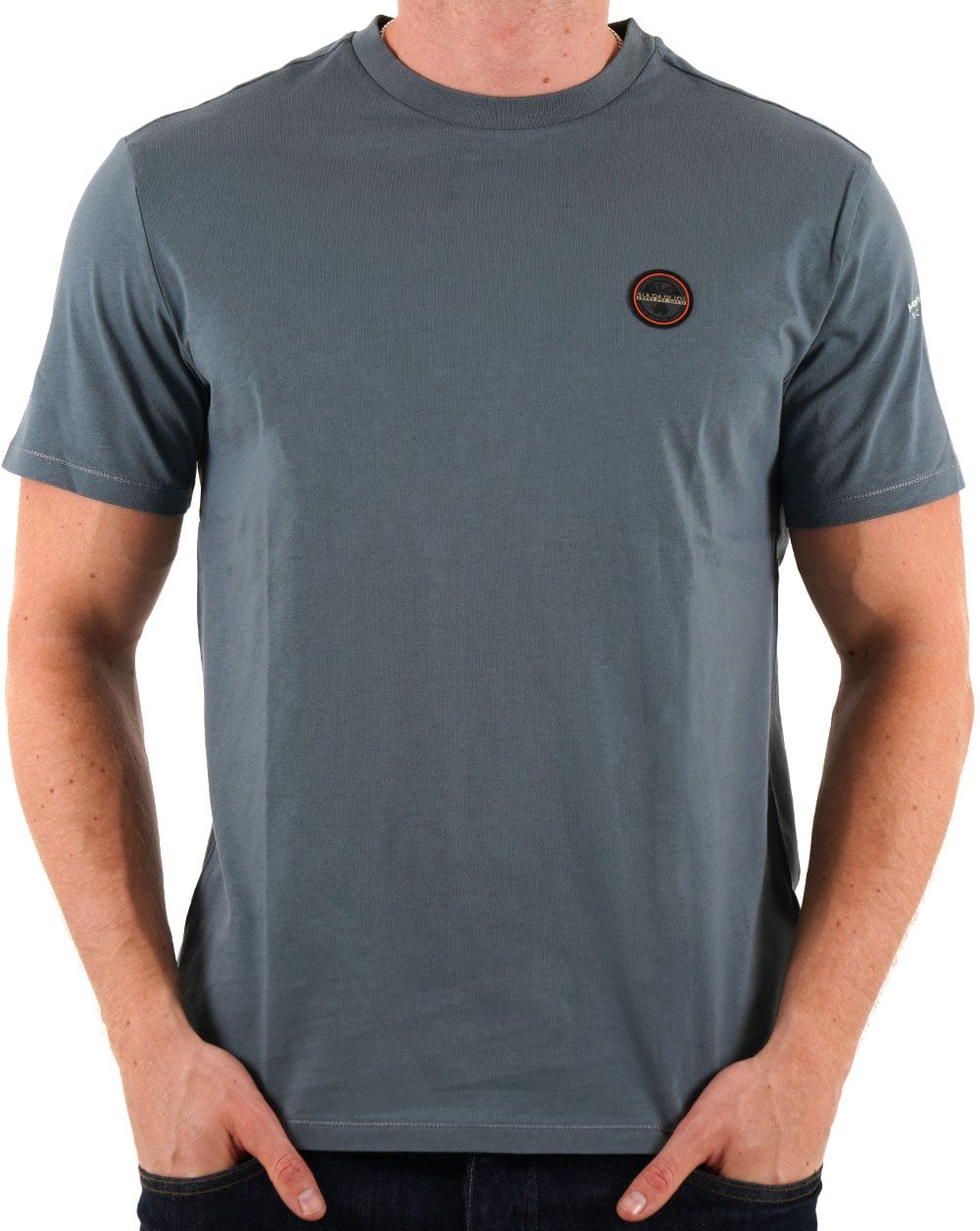 Napapijri Badge T-Shirt Stormy Weather