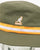 Kangol Stripe Lahinch Hat Oil Green