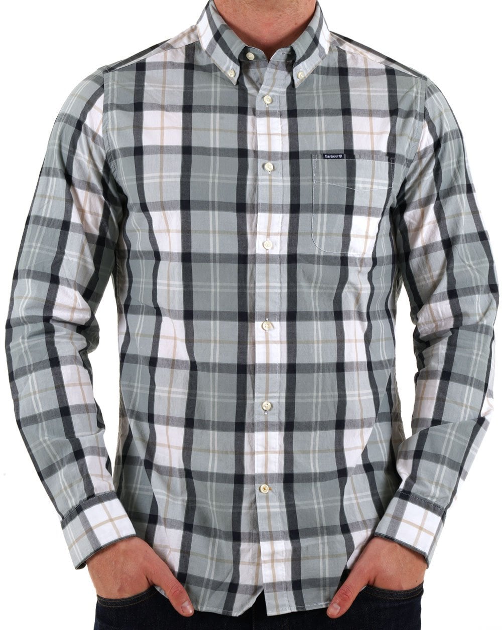 Barbour Laggon Tailored Hemd Northshore Tartan