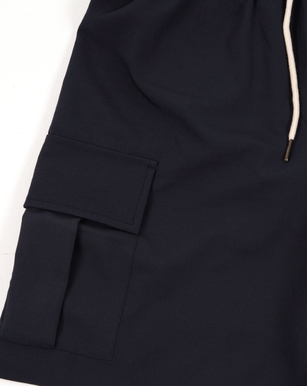 Aquascutum Patch Cargo Badeshorts Marineblau