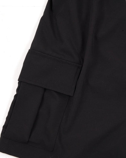 Aquascutum Patch Cargo Badeshorts Schwarz