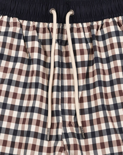 Aquascutum Iconic Badeshorts Classic Check