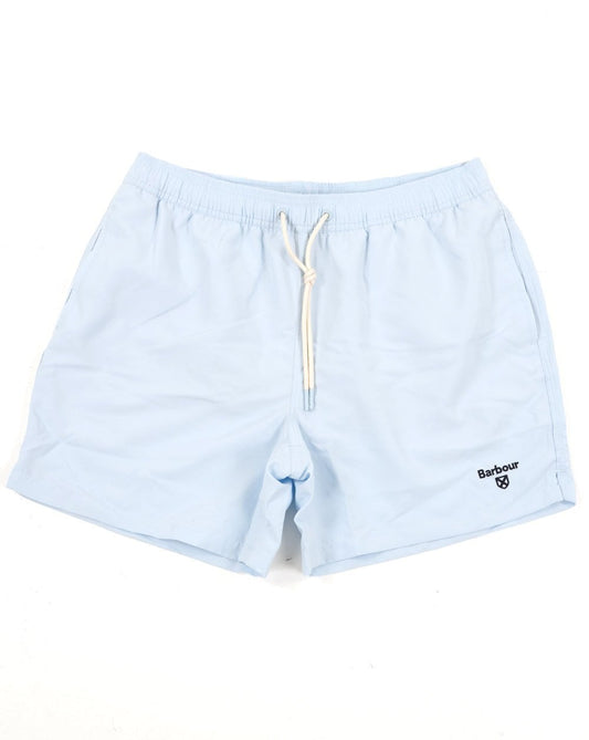 Barbour Barbour Staple Logo Badeshorts Ocean Sky