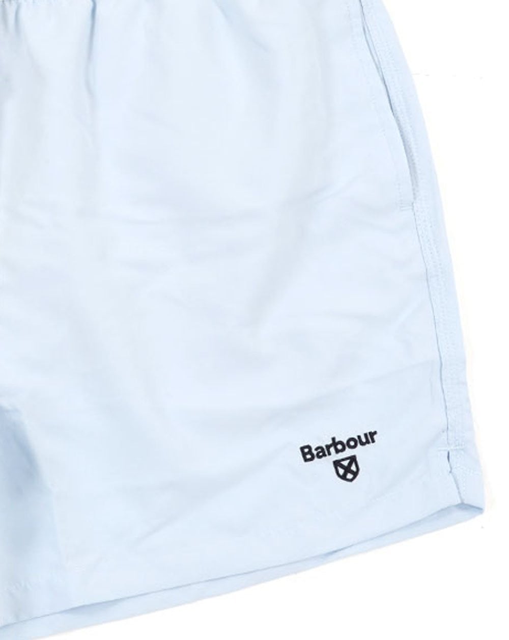 Barbour Staple Logo Badeshorts Ocean Sky