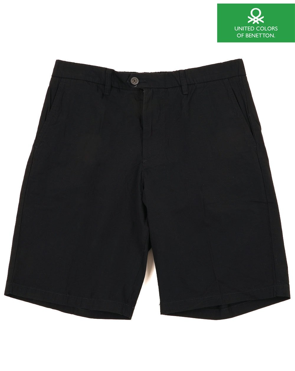 Benetton Chino-Shorts Schwarz