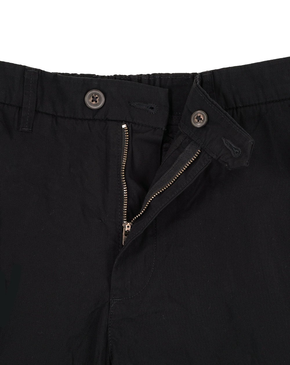 Benetton Chino-Shorts Schwarz