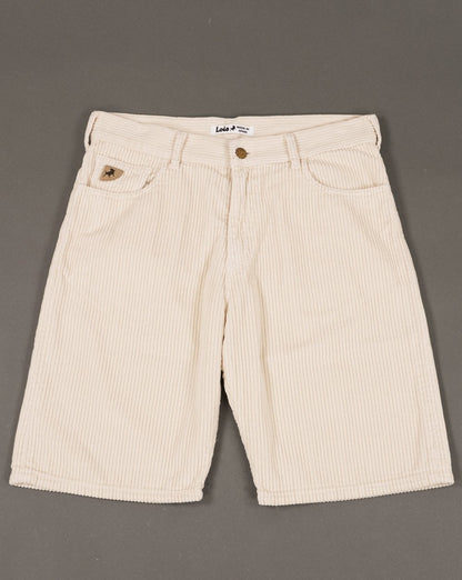 Lois Pepe Jumbo Cord Shorts Creme