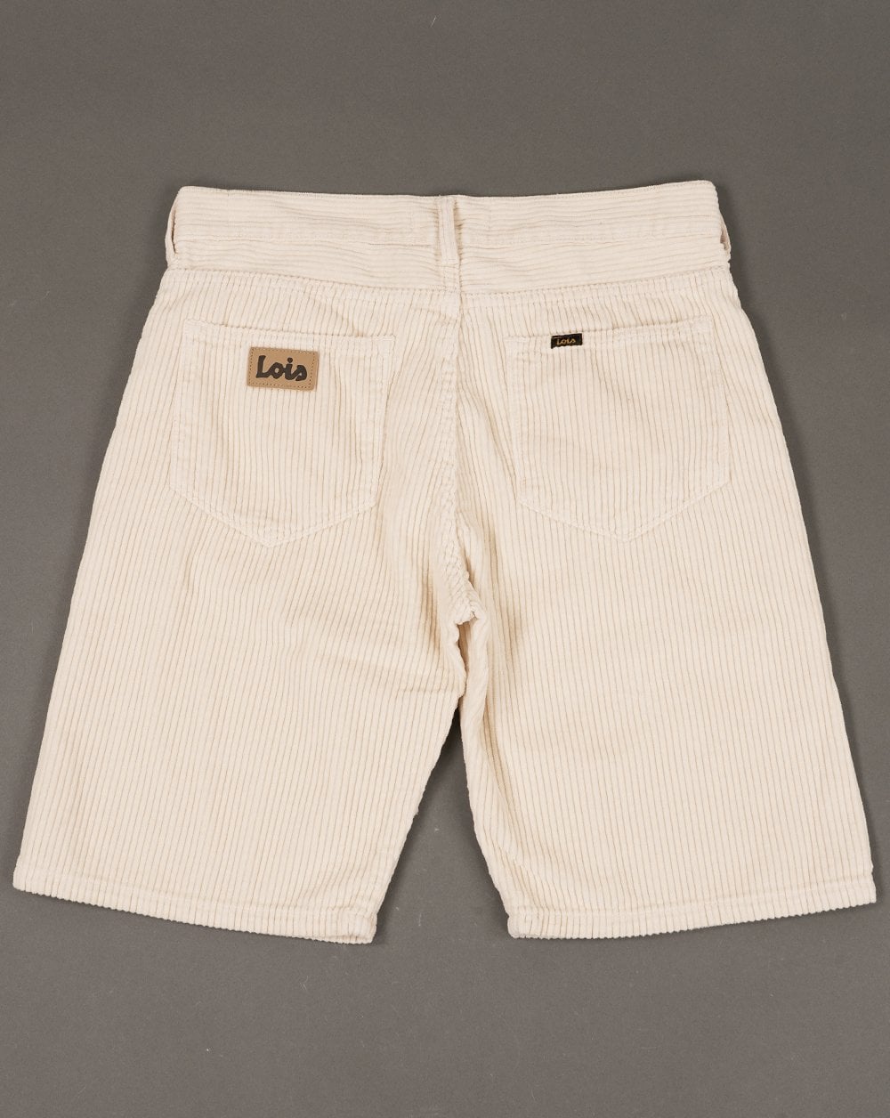 Lois Pepe Jumbo Cord Shorts Creme