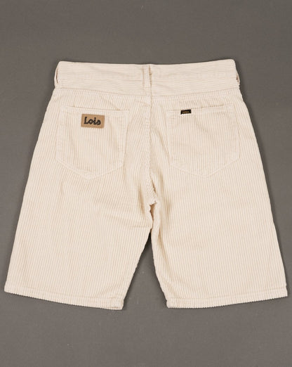 Lois Pepe Jumbo Cord Shorts Creme