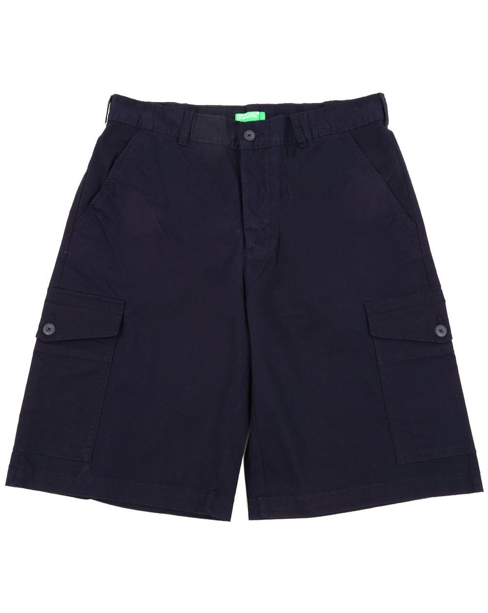 Benetton Cargoshorts aus Baumwolle in Marineblau