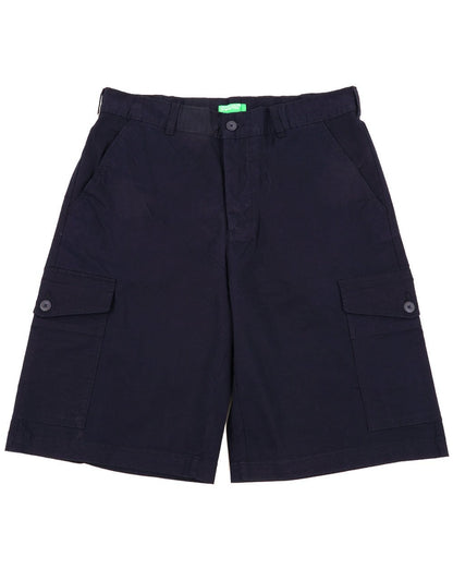 Benetton Cargoshorts aus Baumwolle in Marineblau