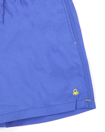 Benetton Basic Badeshorts Blau