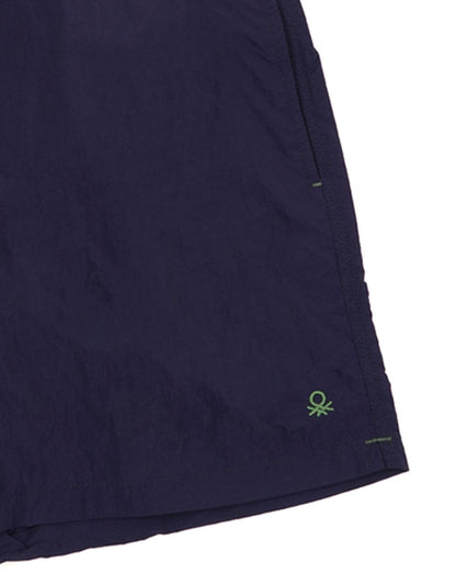 Benetton Basic Badeshorts Marineblau