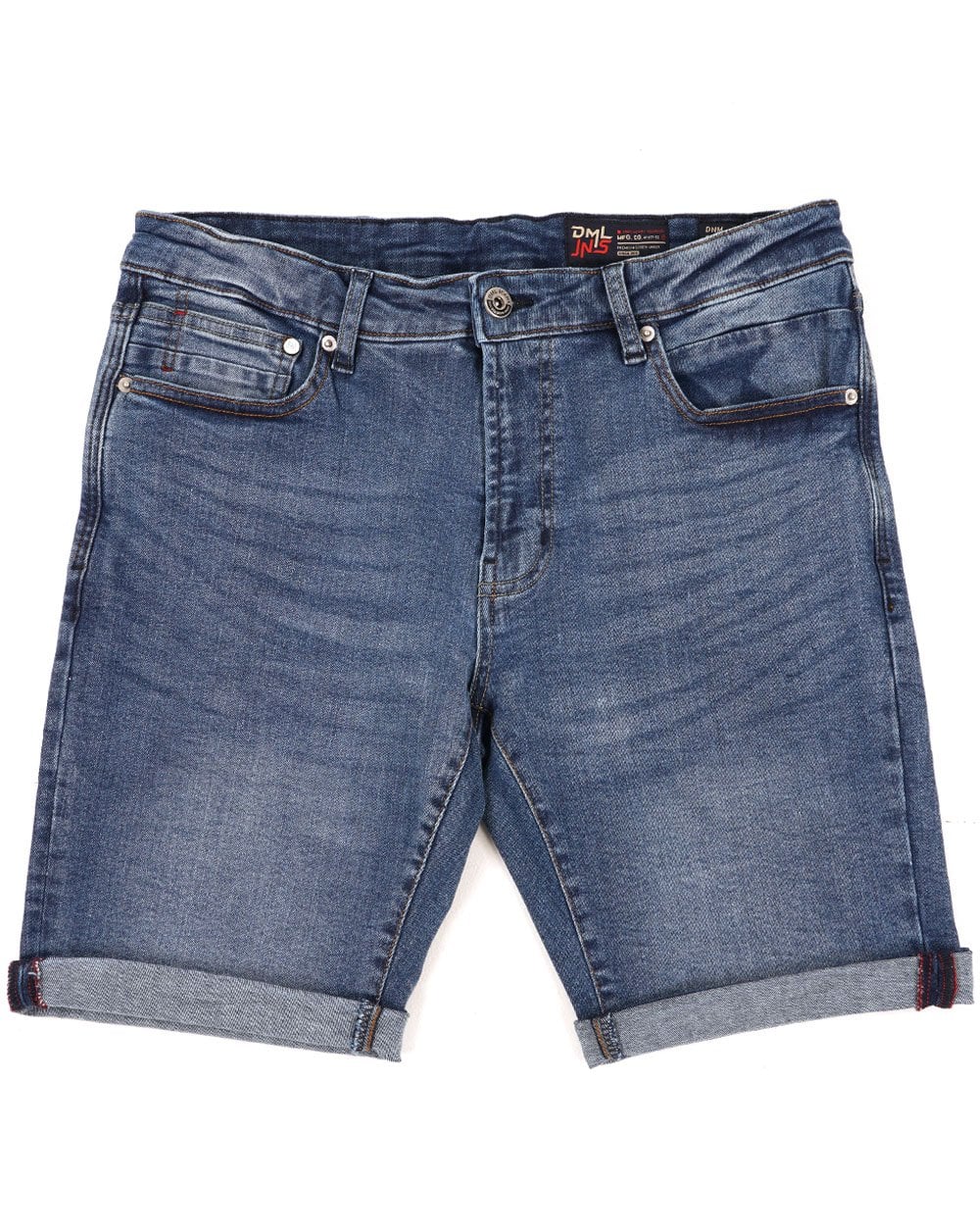 Lässige 80er-Jahre-Klassiker: Jeansshorts in mittlerer Waschung