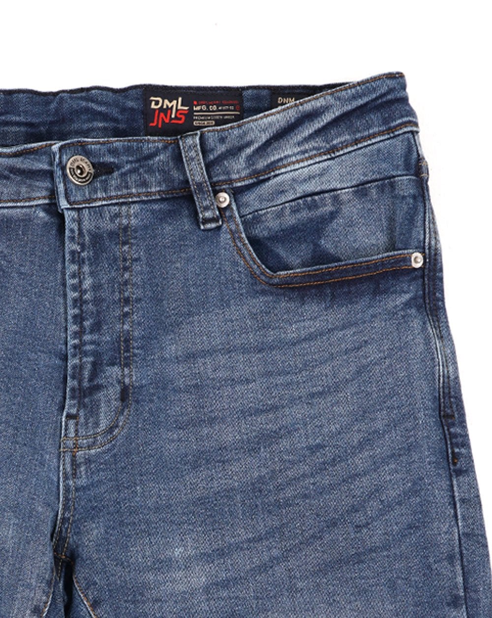 Lässige 80er-Jahre-Klassiker: Jeansshorts in mittlerer Waschung