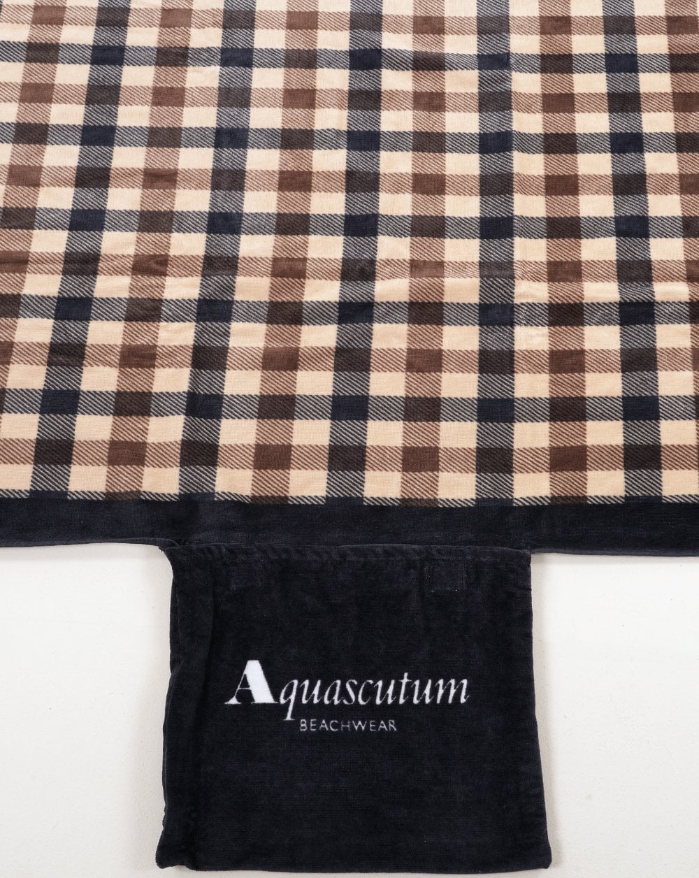 Aquascutum Icon Strandtuch Karo