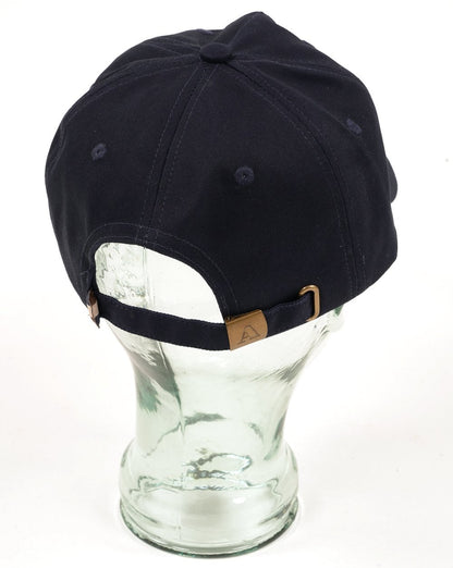 Aquascutum Iconic Logo Baseballkappe Marineblau