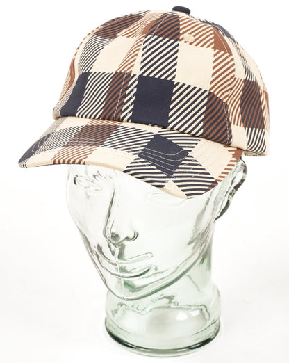 Aquascutum Macro Iconic Baseballkappe, groß, kariert