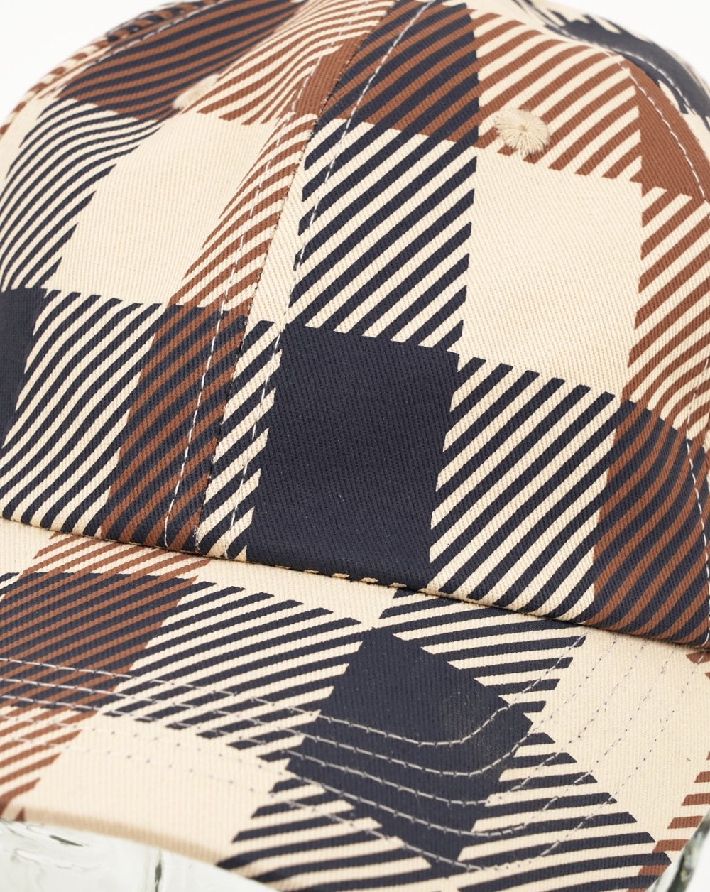 Aquascutum Macro Iconic Baseballkappe, groß, kariert